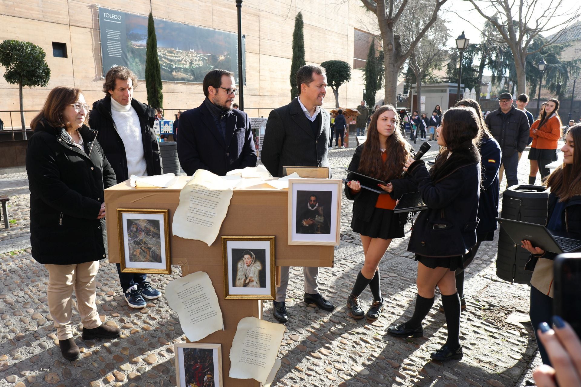 Escolares del colegio Divina Pastora presentan su proyecto &#039;Luz de Europa&#039;