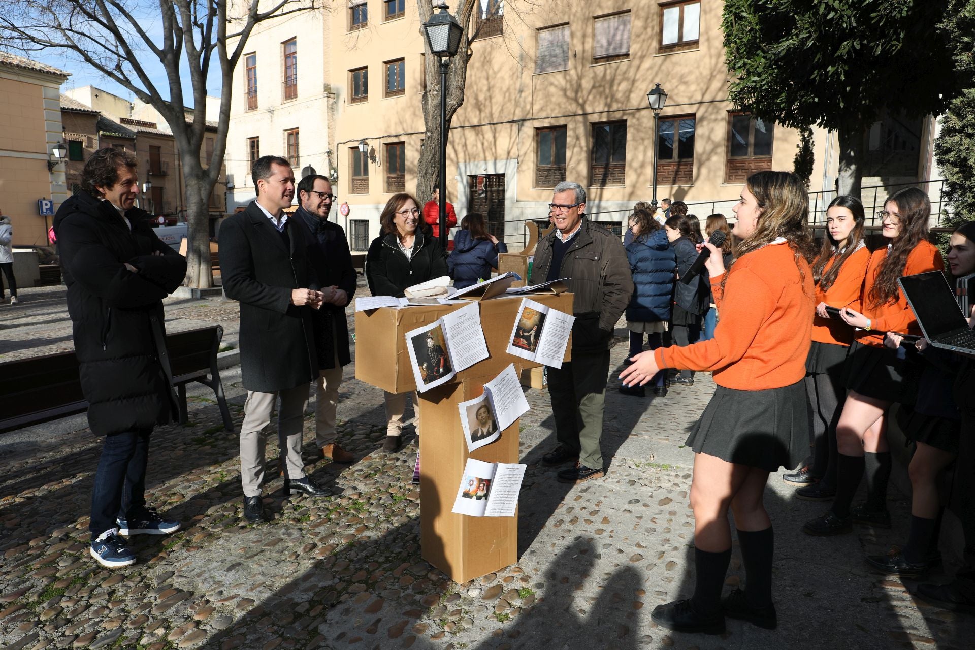 Escolares del colegio Divina Pastora presentan su proyecto &#039;Luz de Europa&#039;