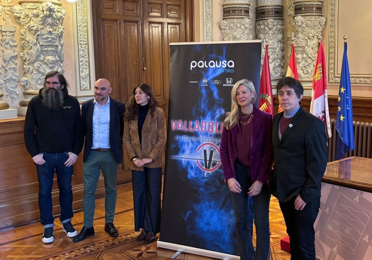 Presentación de 'Valladolidindie' en el ayuntamiento de la ciudad