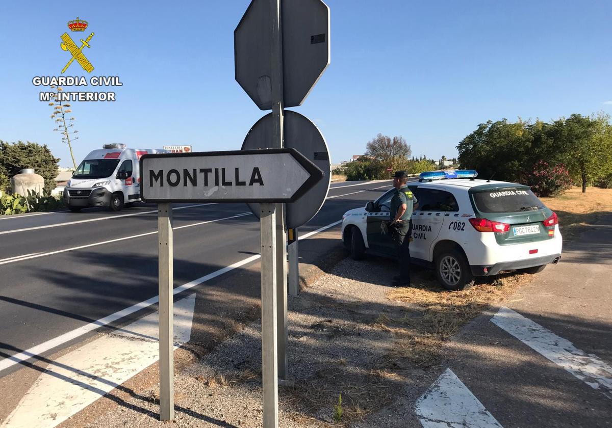 Un ladrón atraca en Montilla a una mujer impedida tras hacerse pasar por un repartidor de comida