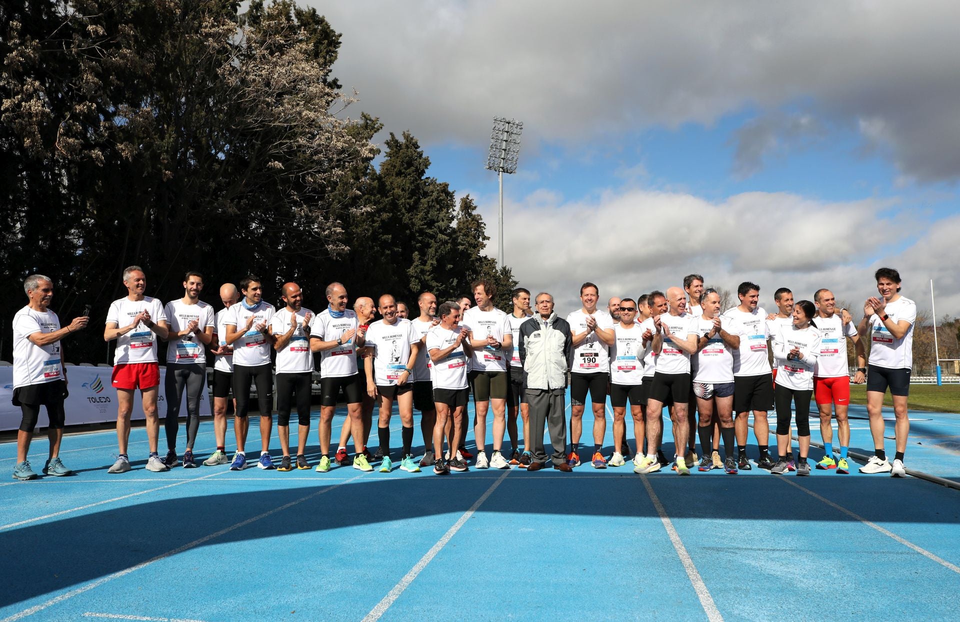 Toledo homenajea a Martín Velasco, leyenda del atletismo español y europeo