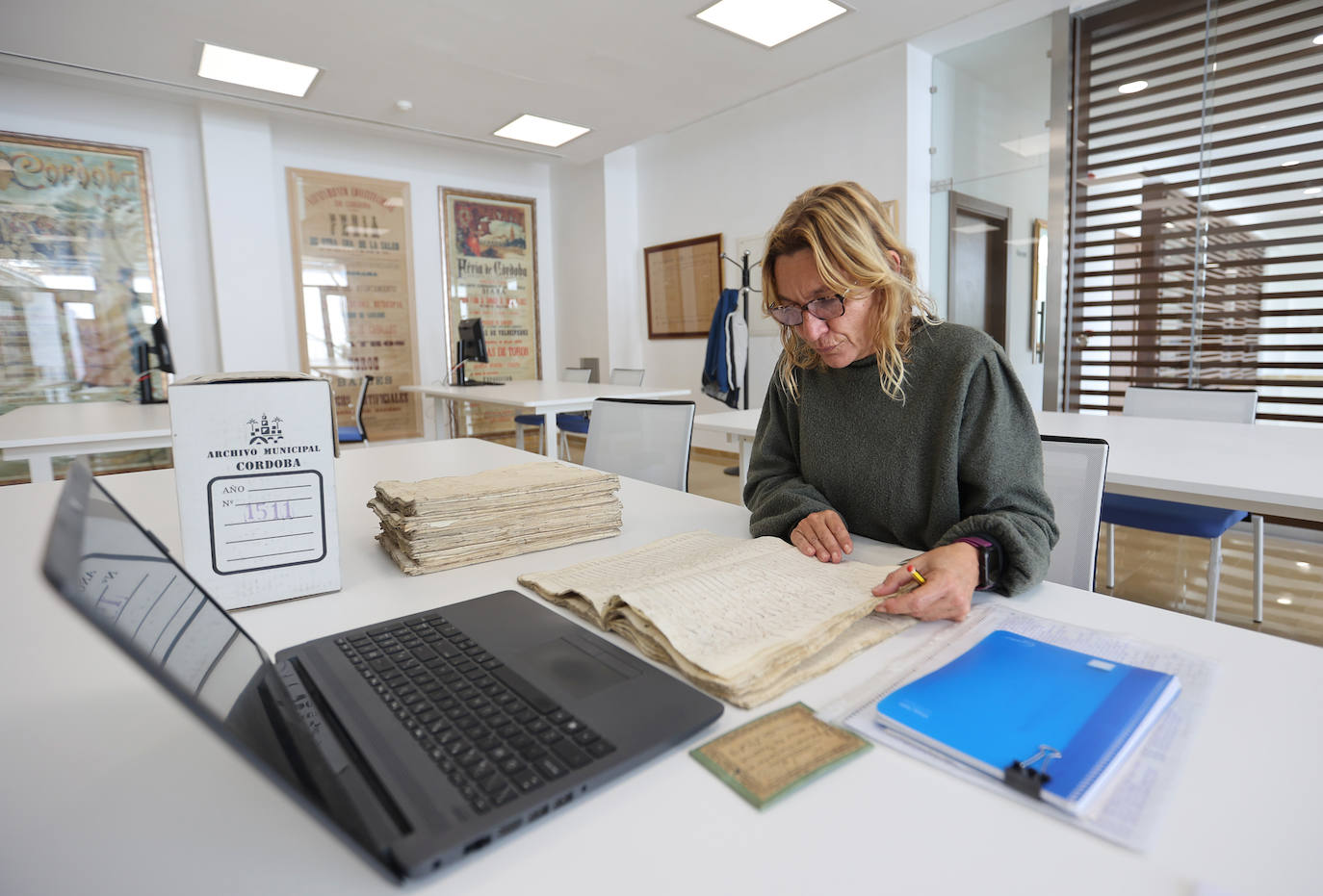 La reapertura del Archivo Municipal de Córdoba, en imágenes
