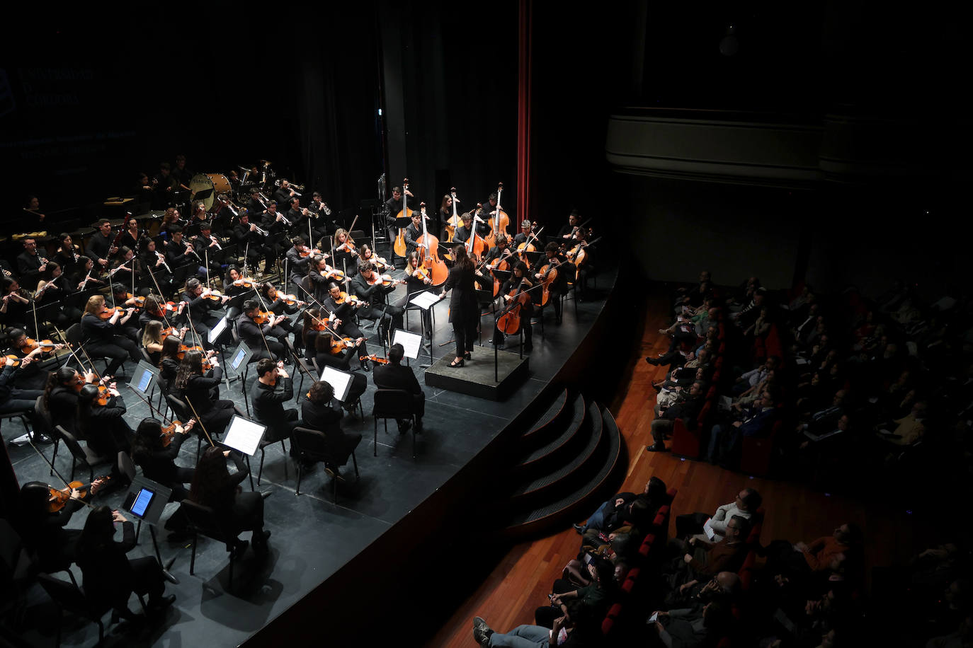 El primer concierto de la Orquesta de la Universidad de Córdoba, en imágenes