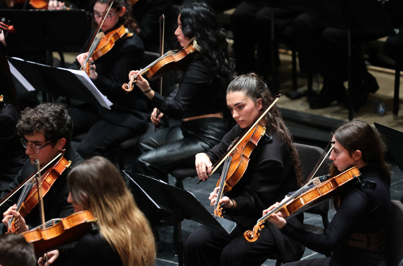 El primer concierto de la Orquesta de la Universidad de Córdoba, en imágenes