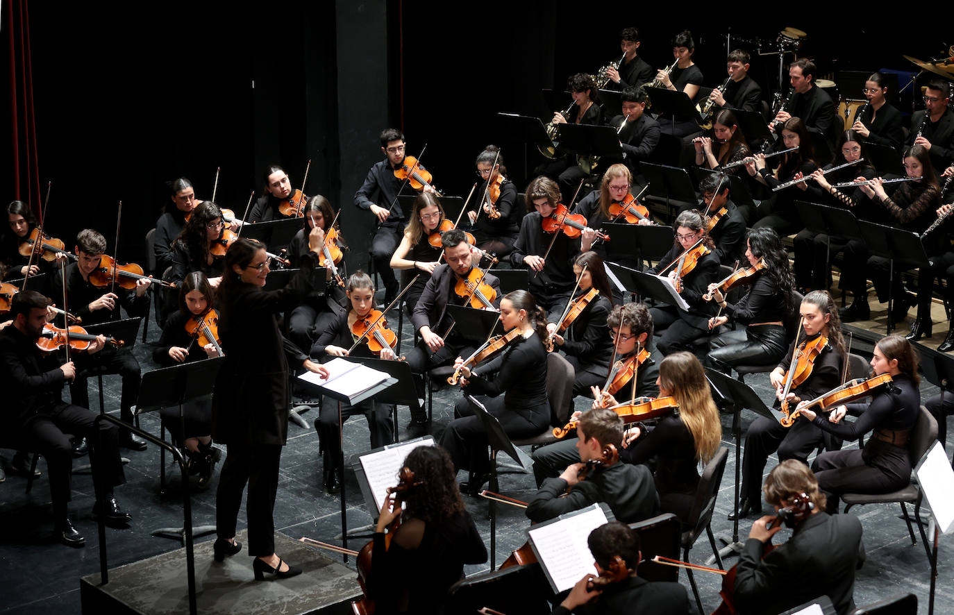 El primer concierto de la Orquesta de la Universidad de Córdoba, en imágenes