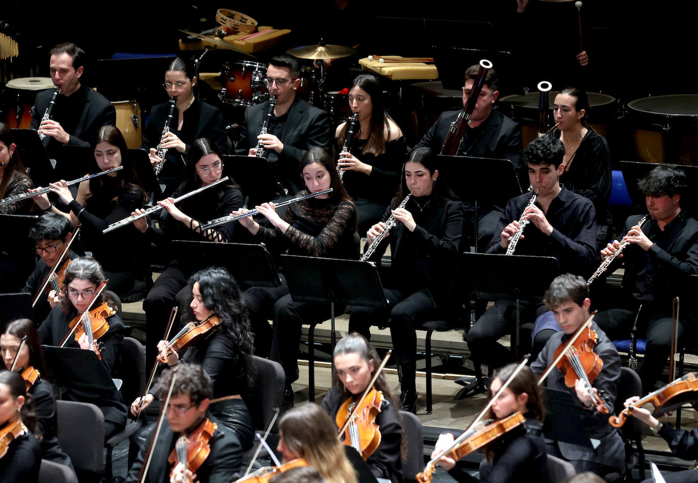 El primer concierto de la Orquesta de la Universidad de Córdoba, en imágenes