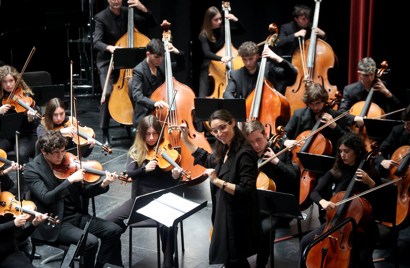 El primer concierto de la Orquesta de la Universidad de Córdoba, en imágenes