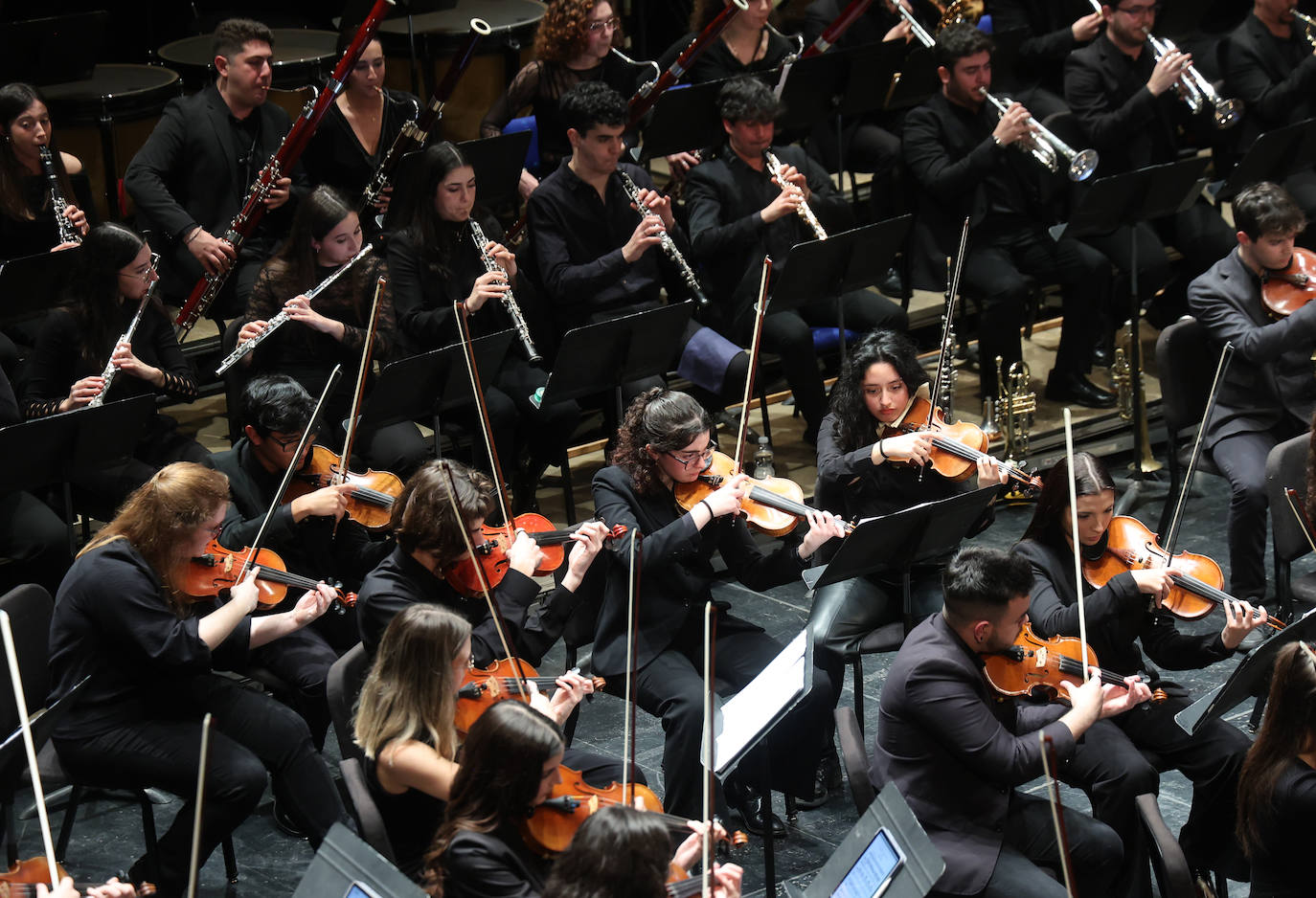 El primer concierto de la Orquesta de la Universidad de Córdoba, en imágenes