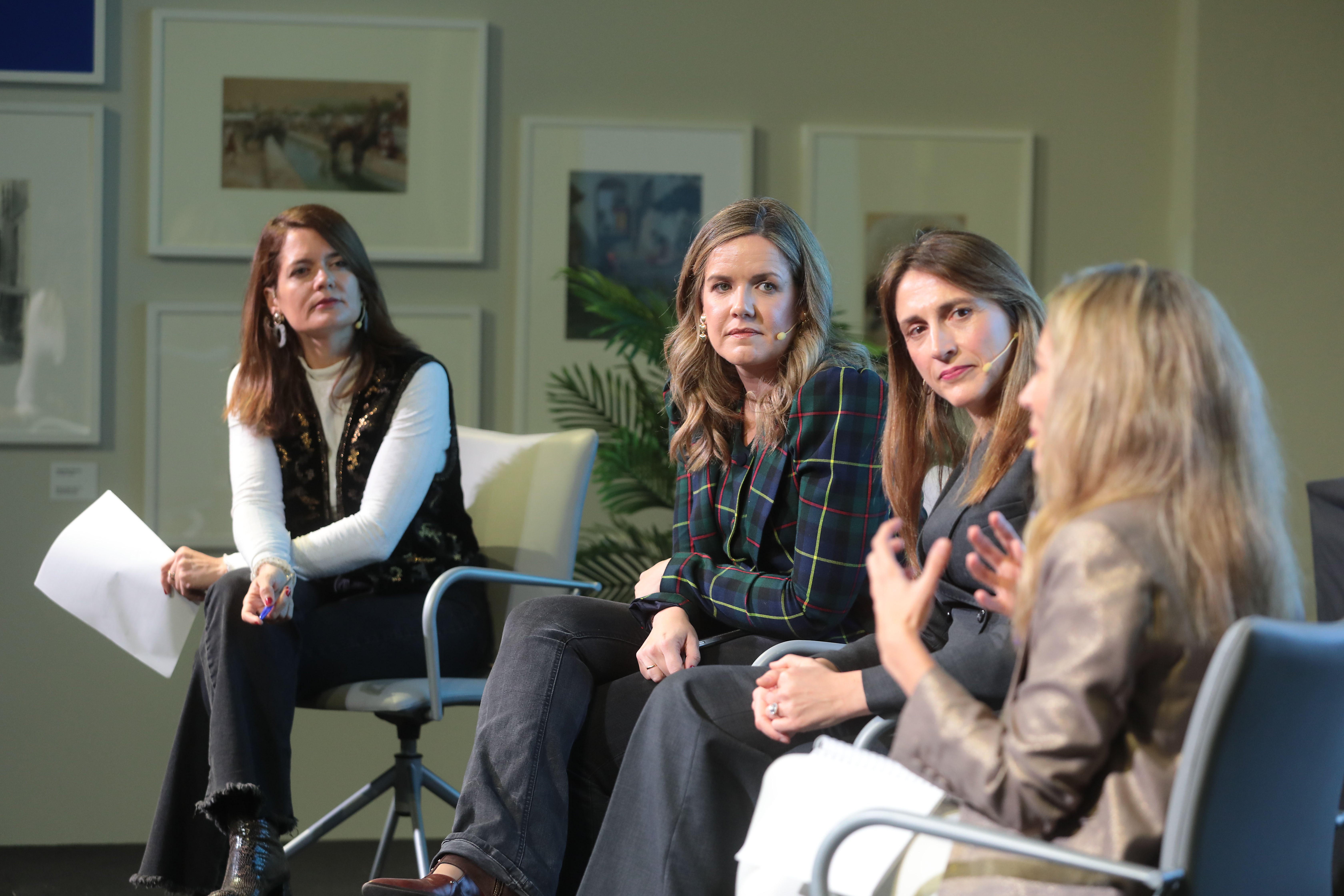 Carmen Cachero, Carmen Esquivias y Patricia García Mahamu