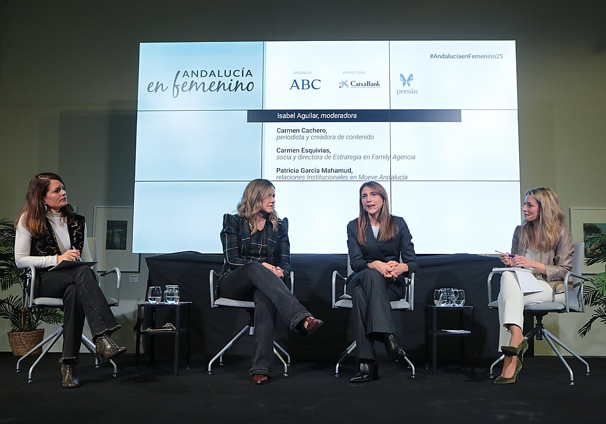 Isabel Aguilar, Carmen Cachero, Carmen Esquivias y Patricia García Mahamud