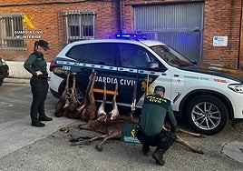 Sorprendidos cuatro cazadores furtivos en un coto de la montaña palentina