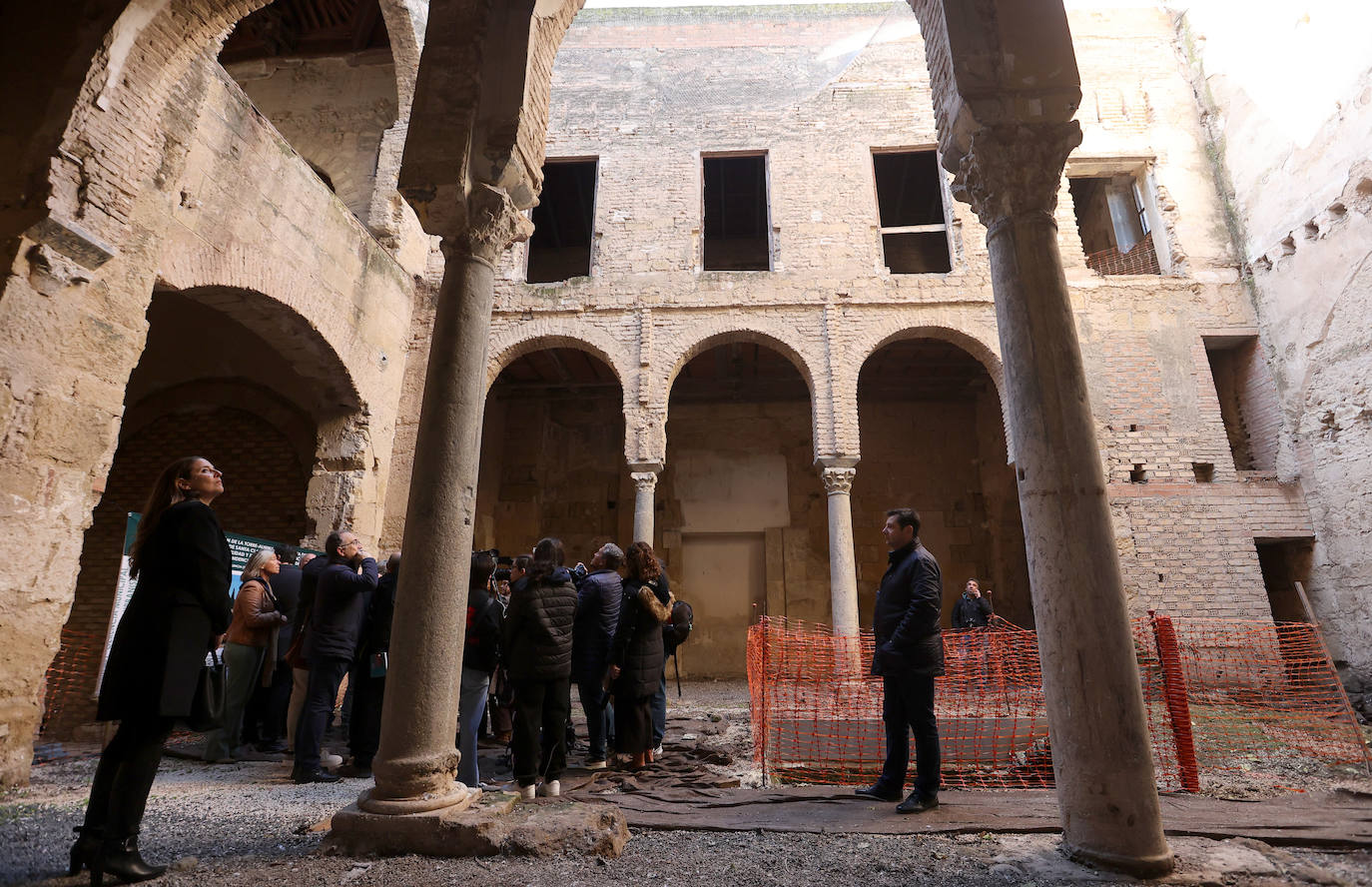 El comienzo de las obras en el convento de Santa Clara de Córdoba, en imágenes