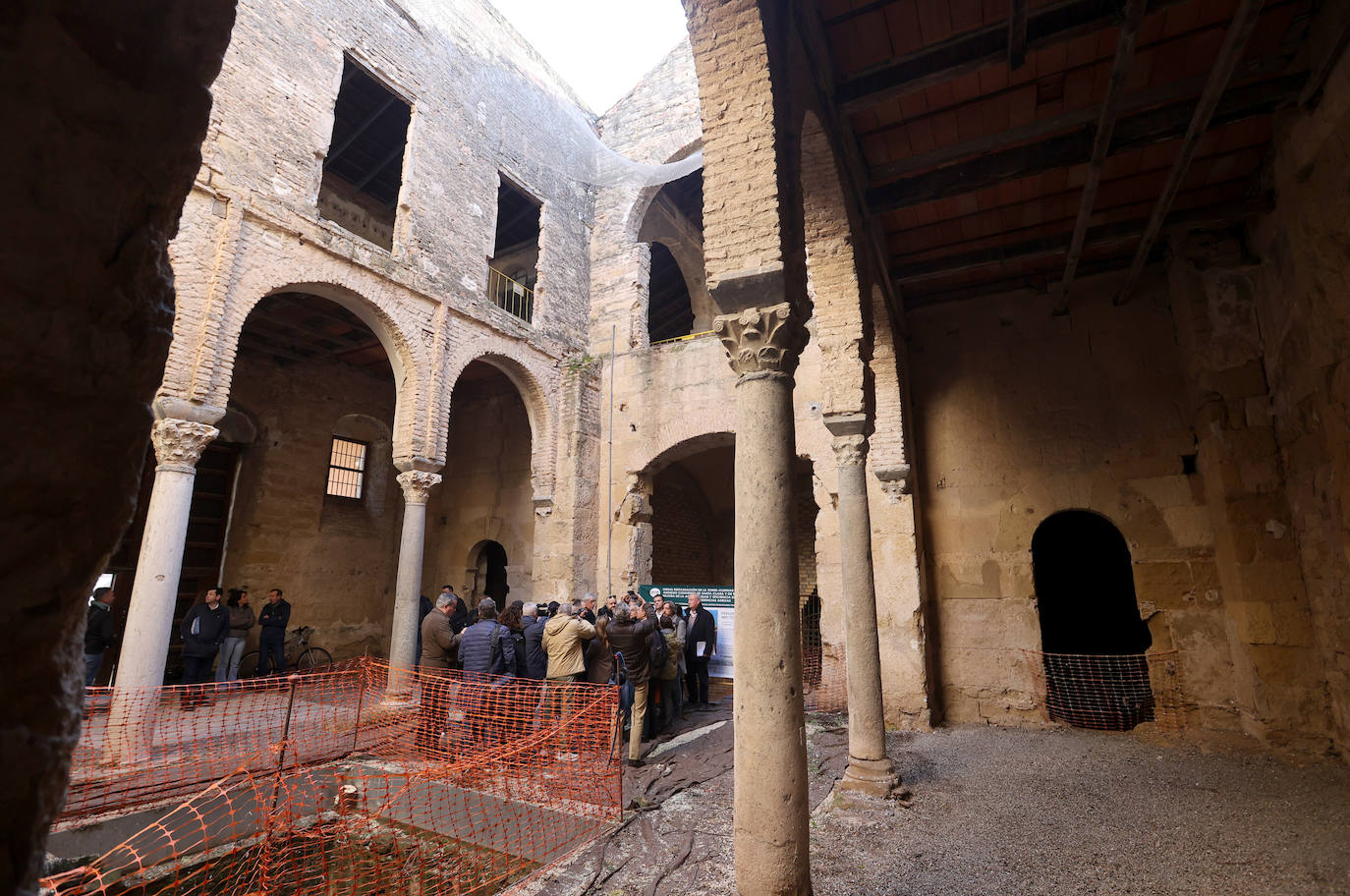 El comienzo de las obras en el convento de Santa Clara de Córdoba, en imágenes