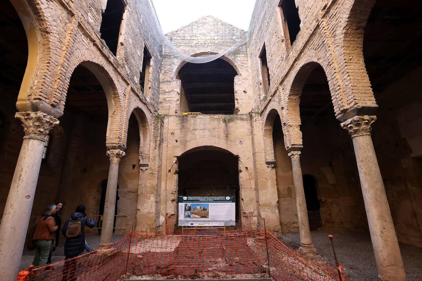 El comienzo de las obras en el convento de Santa Clara de Córdoba, en imágenes