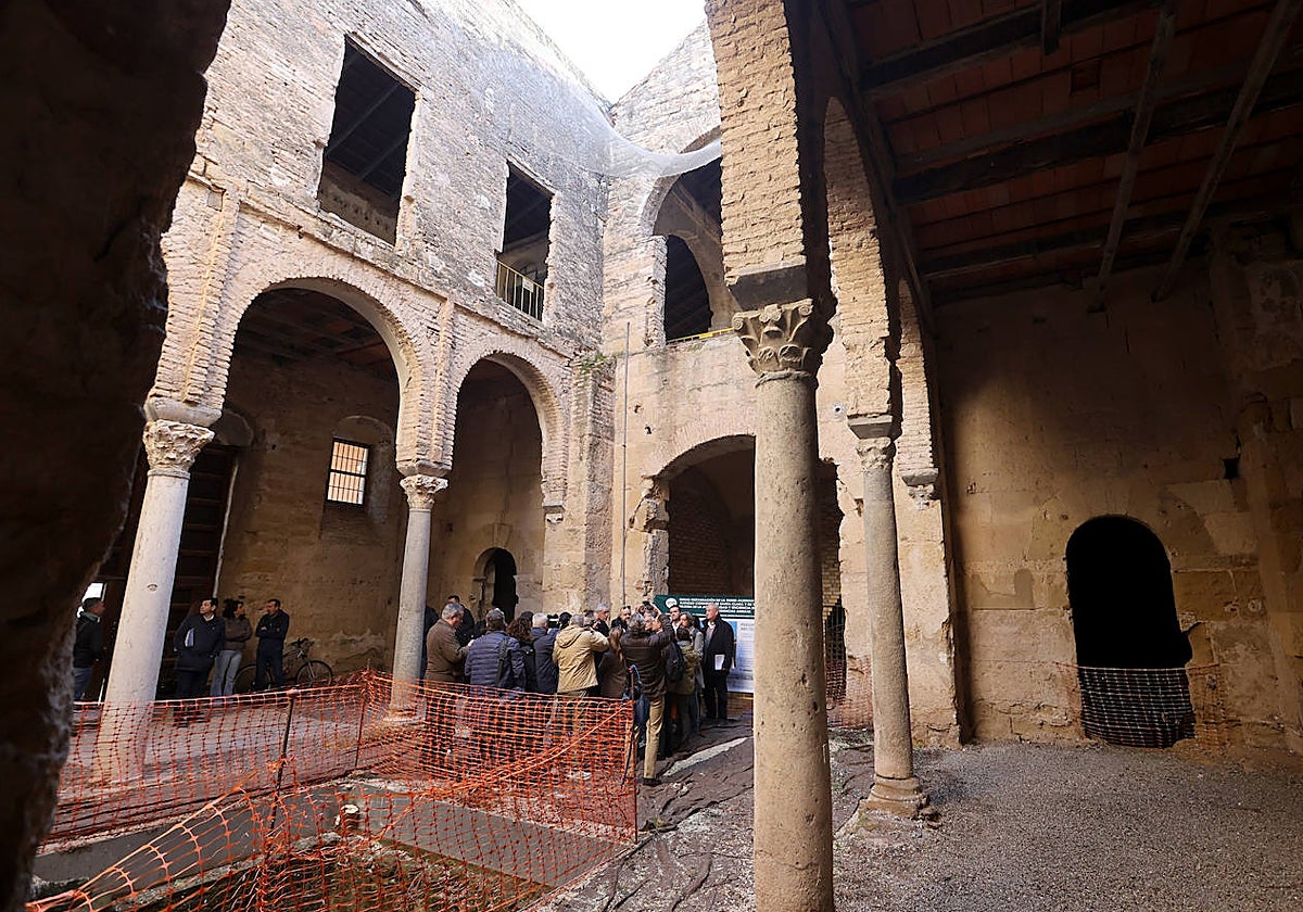 El comienzo de las obras en el convento de Santa Clara de Córdoba, en imágenes