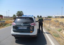 Una patrula del a Guardia Civil de Pozoblanco