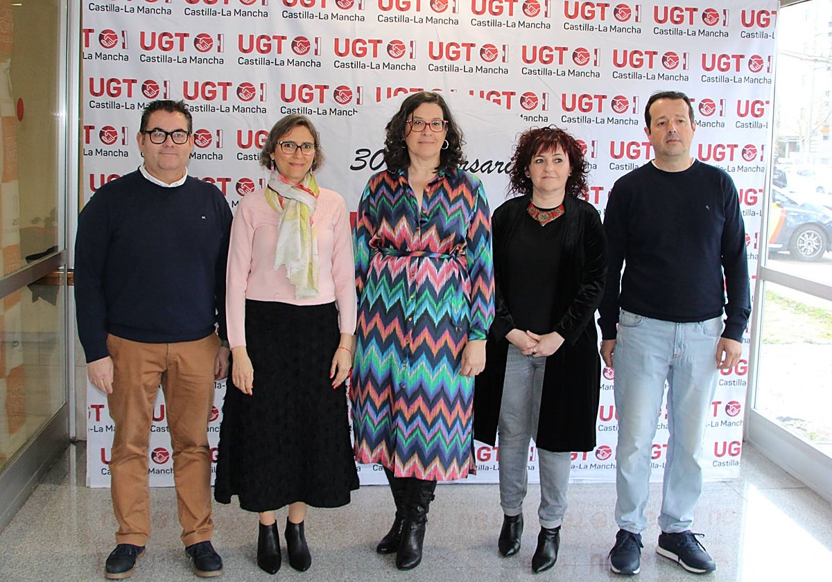 La nueva Ejecutiva de UGT Castilla-La Mancha