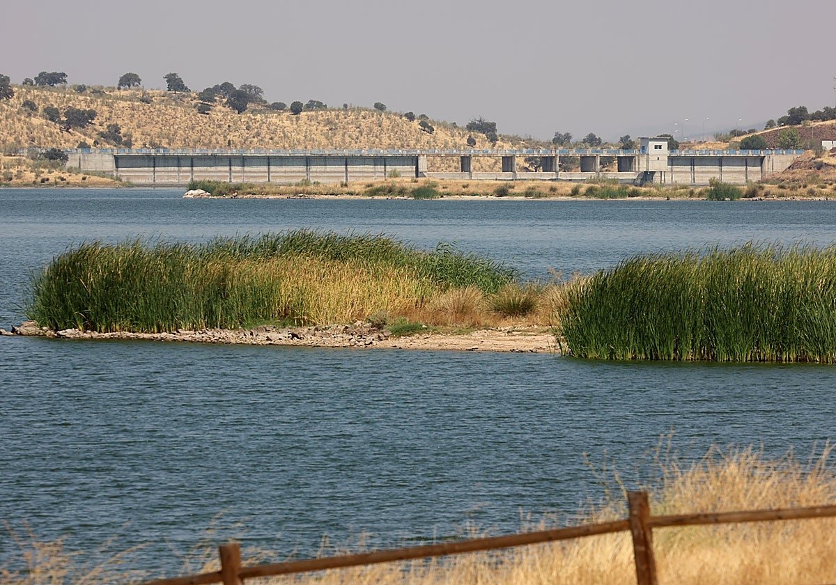 Vista del embalse de La Colada