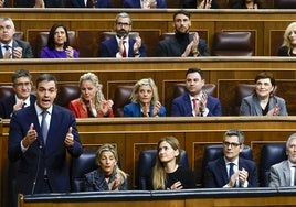 Sesión de control al Gobierno: declaraciones de Pedro Sánchez tras las tensión con el Salario Mínimo Interprofesional