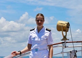 La Princesa Leonor llega este viernes a Brasil tras 21 días de travesía a bordo de Elcano