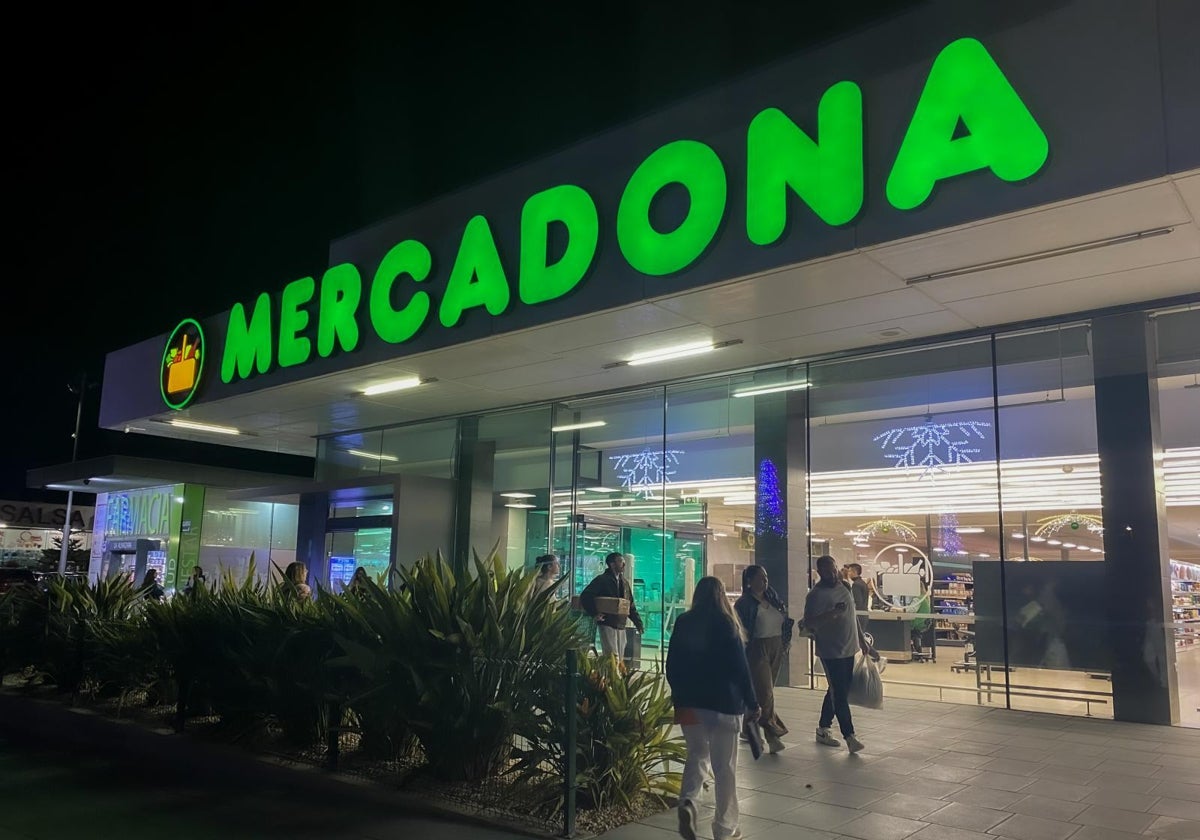 Imagen de archivo de un supermercado de Mercadona