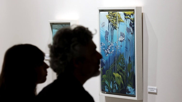 La exposición de Ana Martínez 'Ebria de carne azul', en imágenes