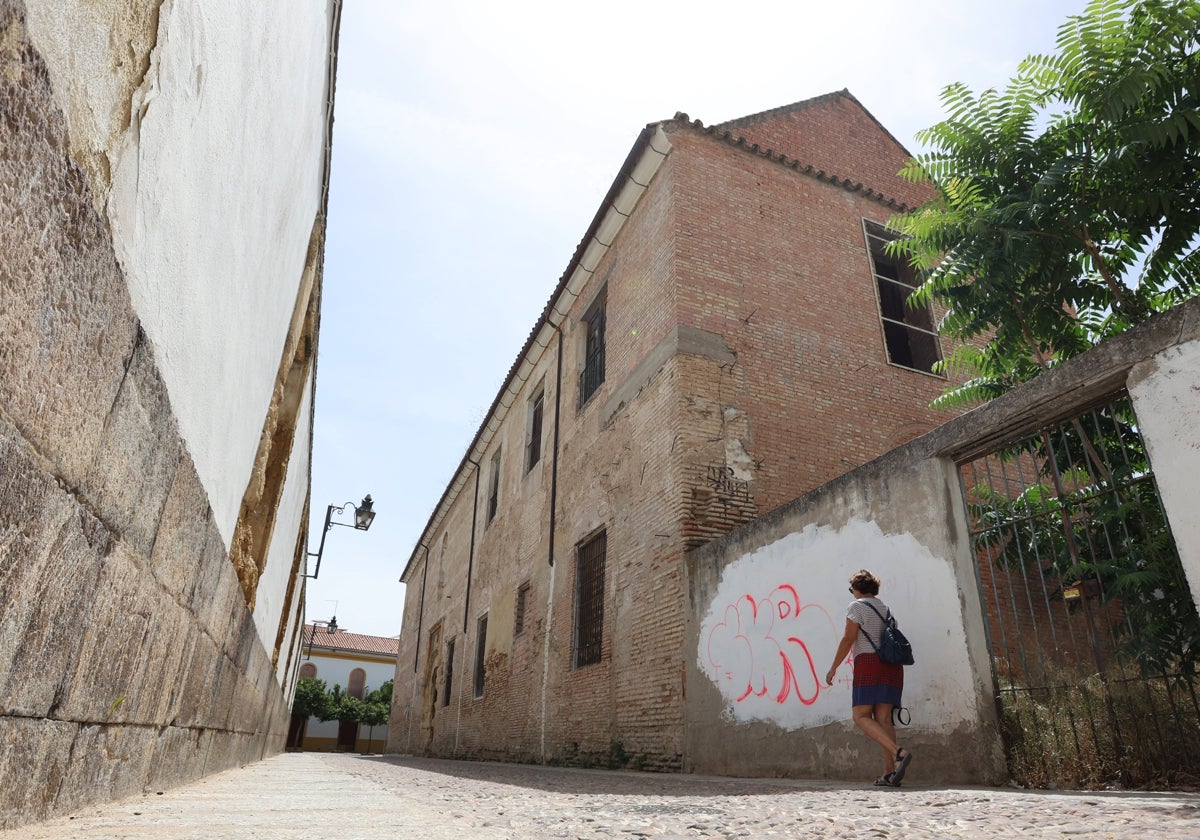 Lateral del convento de Regina Coeli en la Axeerquía de Córdoba