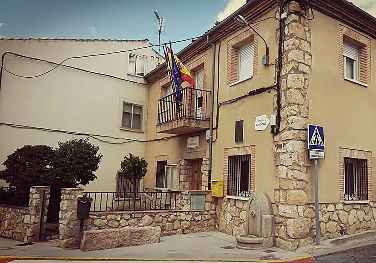 El Ayuntamiento de Espirdo, en una imagen de archivo