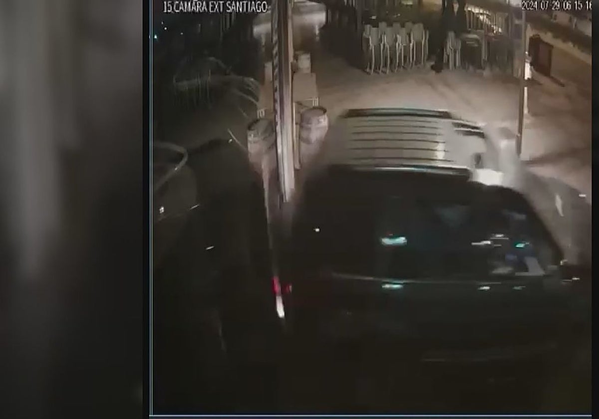 Imagen de archivo de un alunizaje