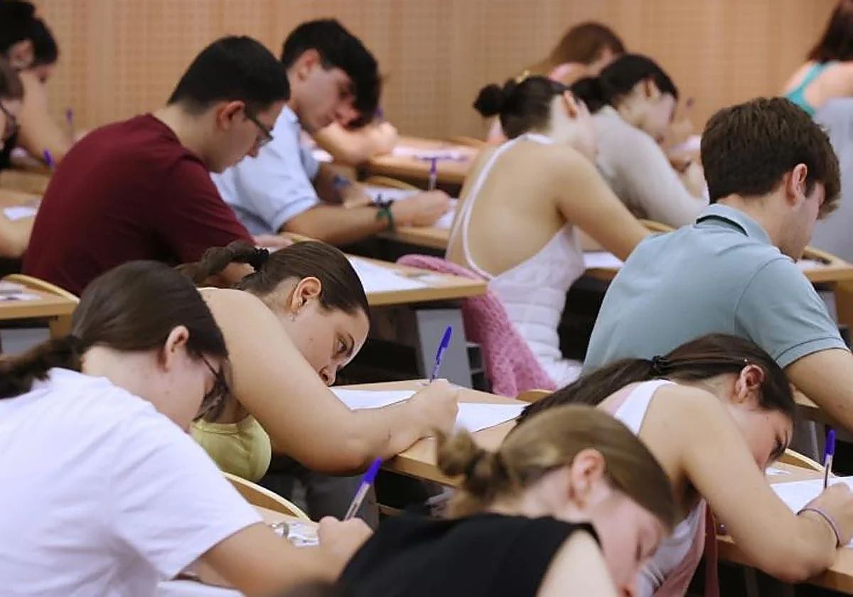 Aula de una universidad andaluza