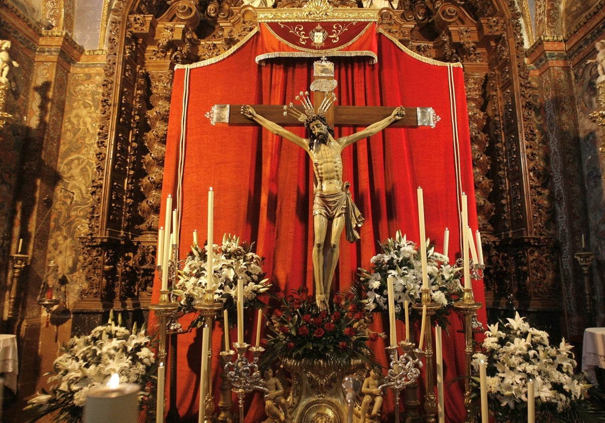 El Cristo de San Álvaro, en Santo Domingo de Scala Coeli