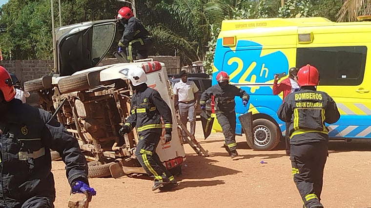 Colaboración para salvar vidas: Canarias forma a Gambia en seguridad y emergencias