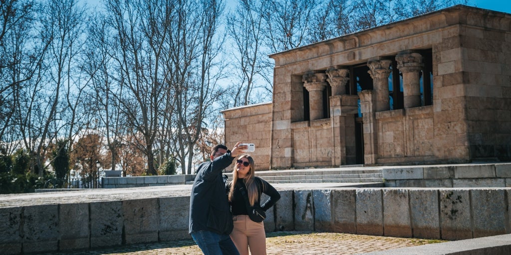 El Templo de Debod seguirá a la intemperie: «Se encuentra en buen estado»