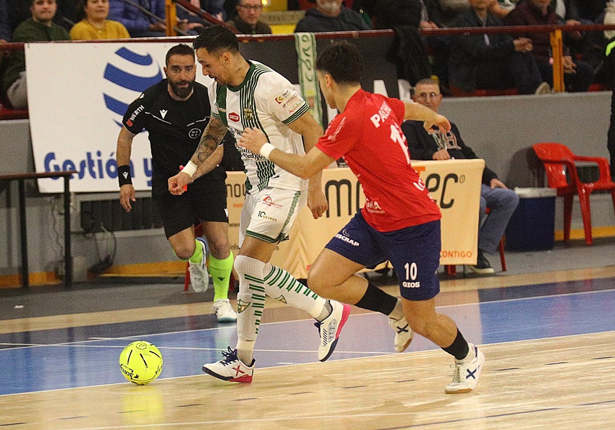 El Córdoba Patrimonio de la Humanidad durante su partido ante el Xota