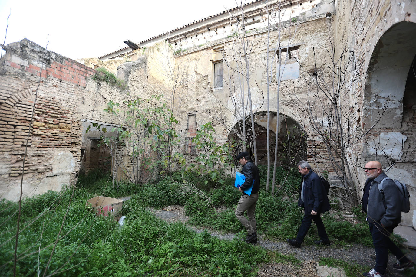 Comienza la restauración del convento de Regina de Córdoba, en imágenes