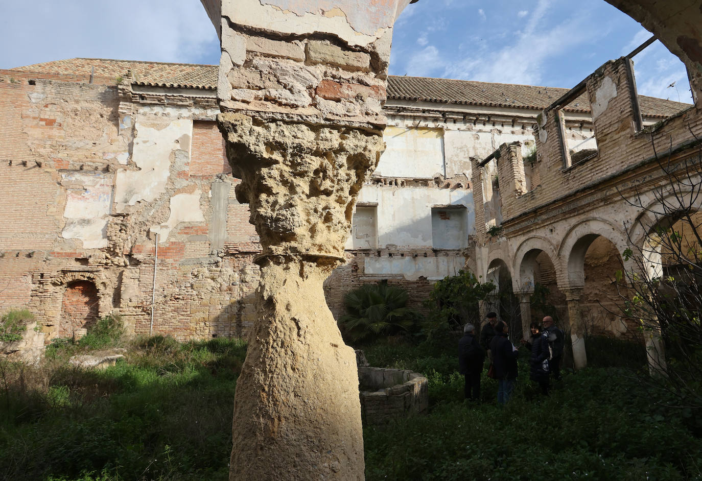 Comienza la restauración del convento de Regina de Córdoba, en imágenes