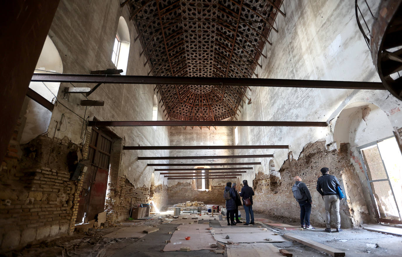 Comienza la restauración del convento de Regina de Córdoba, en imágenes