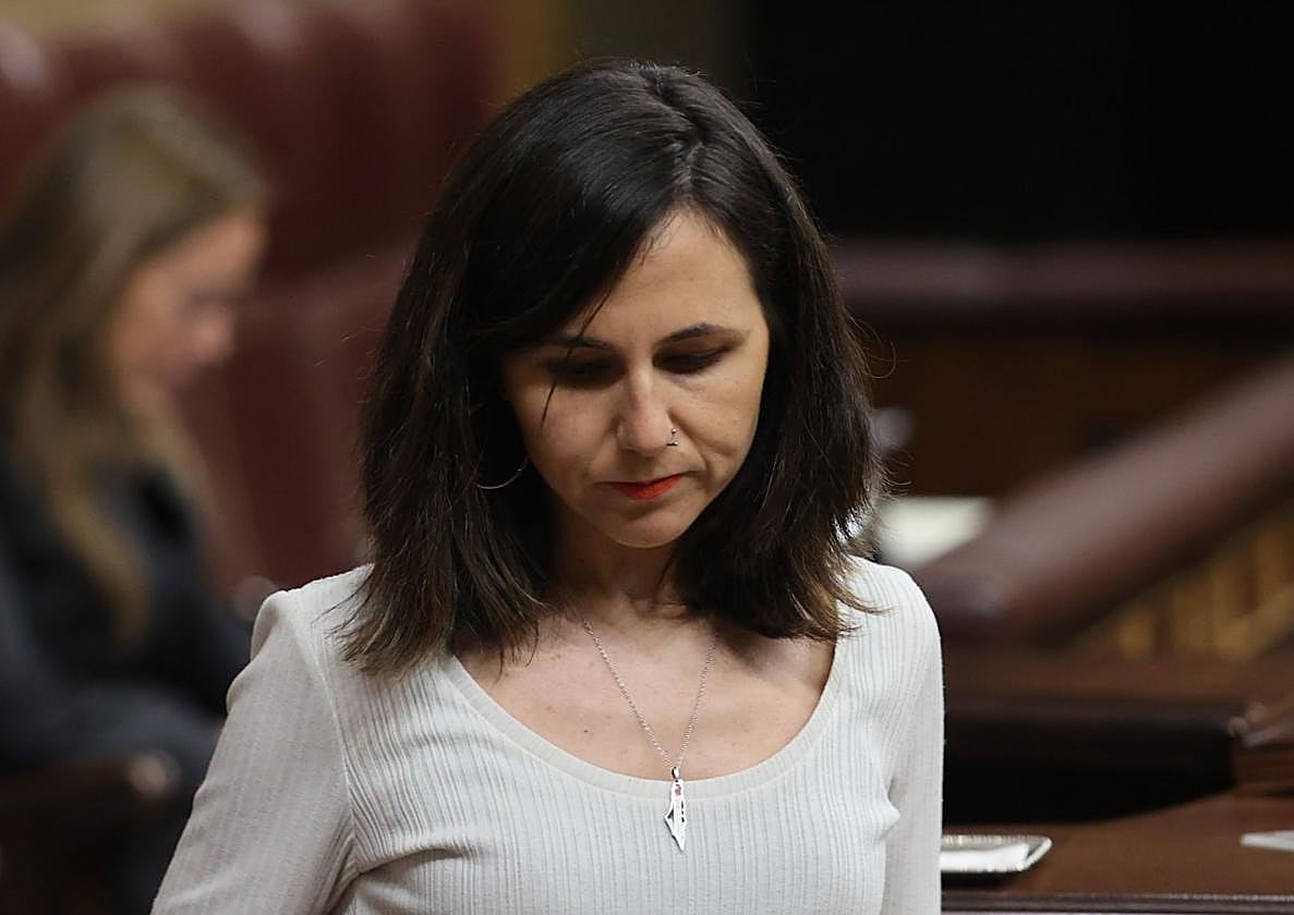 Ione Belarra, la semana pasada, en el Congreso de los Diputados