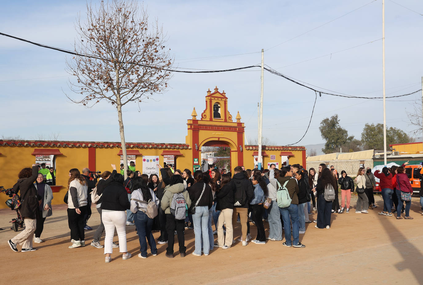 El simulacro de explosión en el recinto ferial de Córdoba, en imágenes