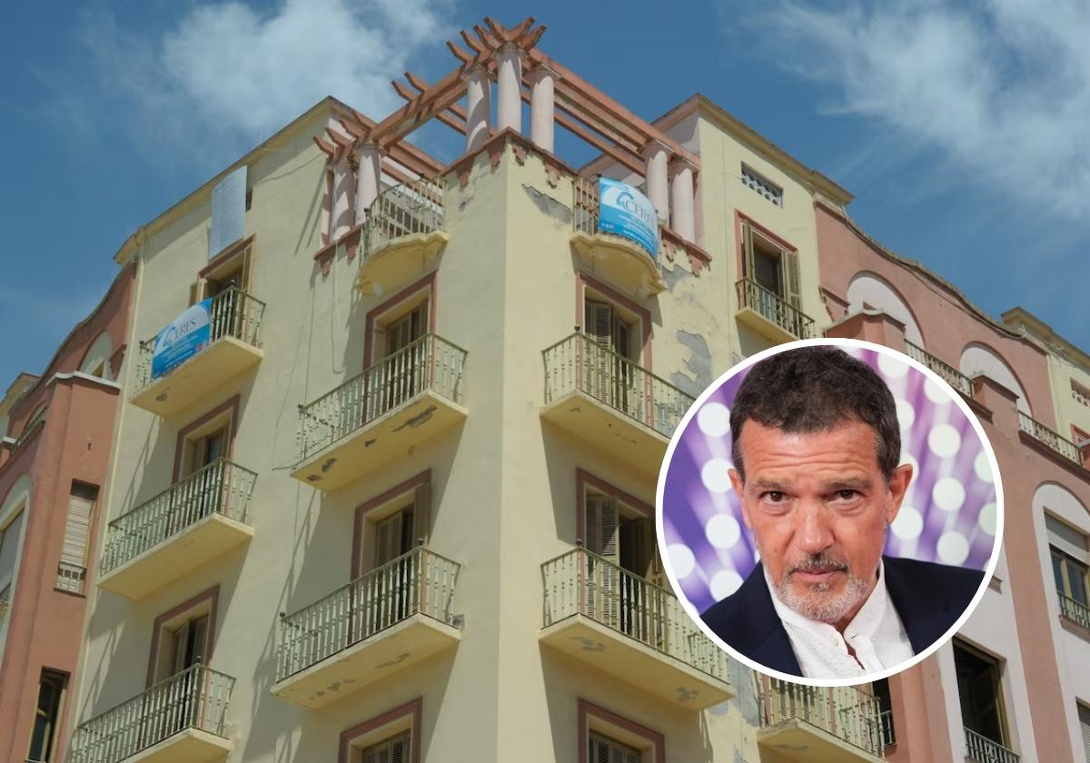 La casa de Antonio Banderas en Málaga es un ático de 500 metros cuadrados