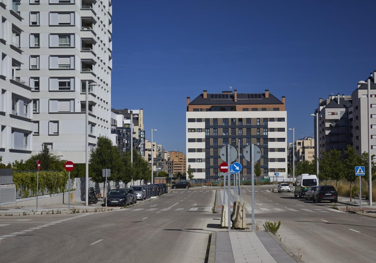 Barrio de El Cañaveral, situado en el distrito madrileño de Vicálvaro