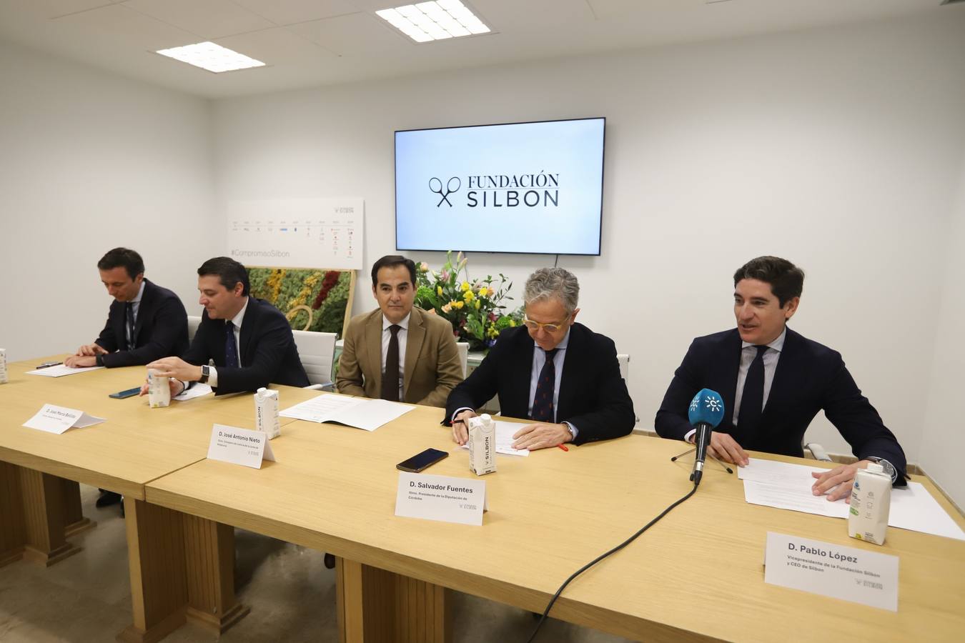 La presentación de la Fundación Silbon en las Quemadas, en imágenes