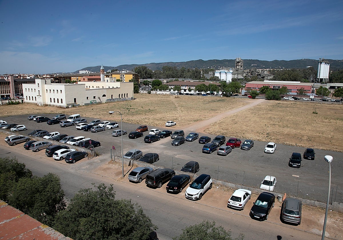 Terrenos de la antigua cárcel de Córdoba situados en el barrio de Fátima