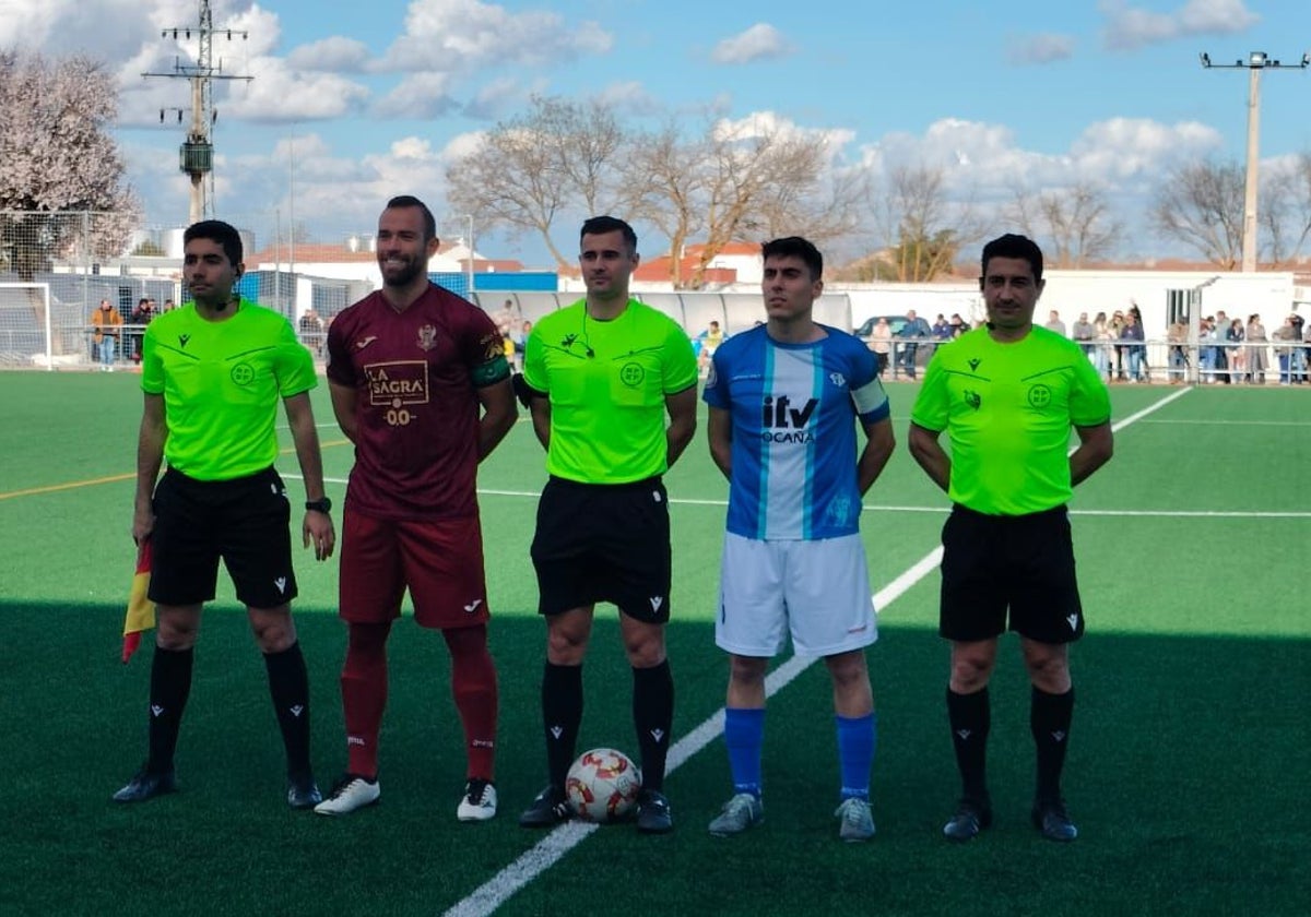 Primera vez que el CD Toledo visitaba el 'Ángel Luengo' en partido oficial