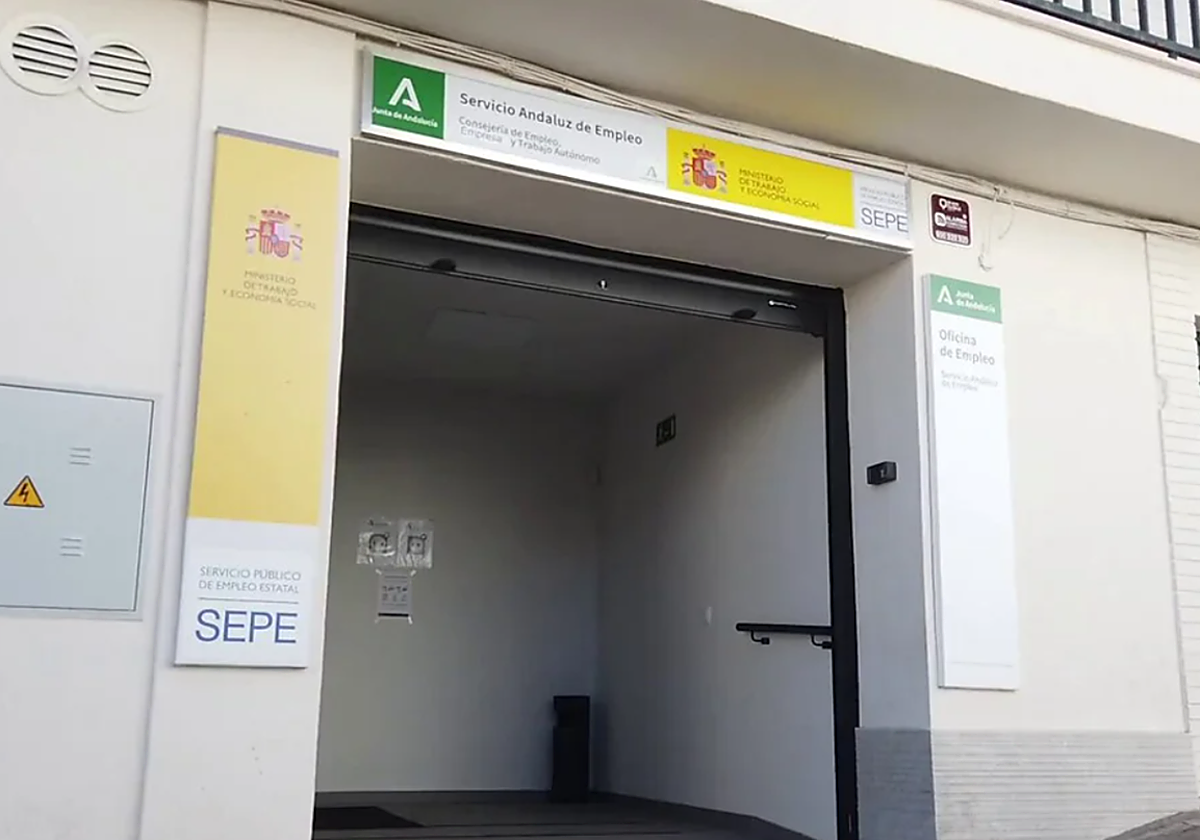 Imagen de archivo de una oficina del SEPE en Andalucía