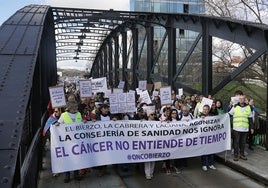 Oncobierzo clama en Valladolid por una sanidad pública digna