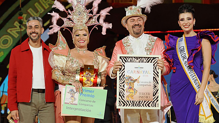 Cariocas se alza con el primer premio de interpretación