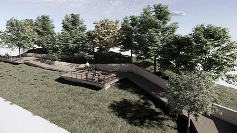 El proyecto incluye tsambién la creación de senderos accesibles y ciclables