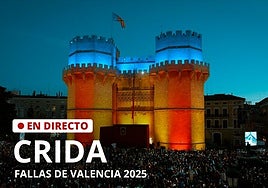 Crida en directo de las Fallas de Valencia 2025