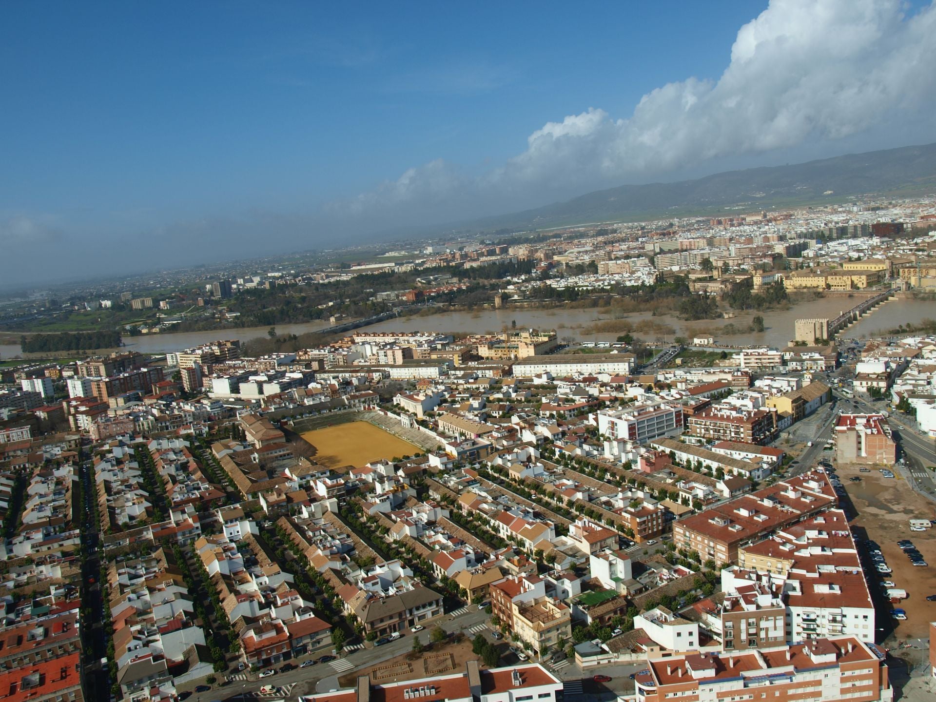Las inundaciones de 2010 en Córdoba, a vista de pájaro
